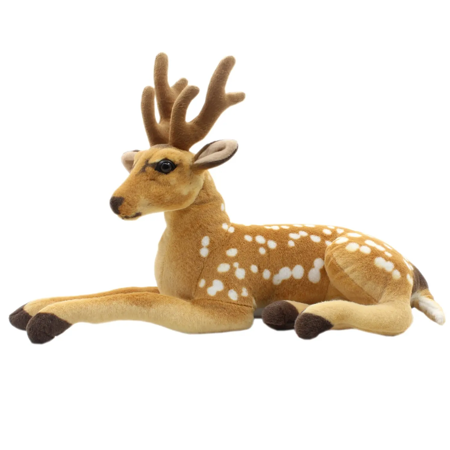 

Real Life Plush Toy Stuffed Animals Sika Spotted Deer Toys Plush Party Birthday Gift Toy 50cm