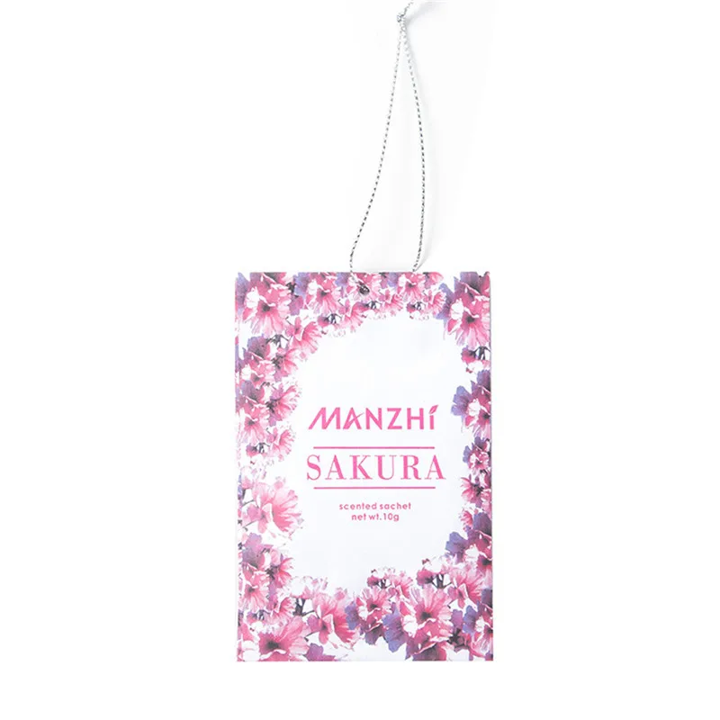 Cherry blossoms Саше для домашнего шкафа саше шкаф домашний освежитель воздуха Mouldproof насекомые и дезодорант ароматизатор мешок саше шкаф - Цвет: Cherry blossoms