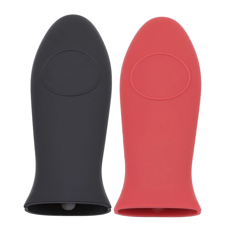 

Non-Slip Silicone Hot Handle Holder Potholder Cast Iron Skillet Grip Sleeve Cover Pots Pans Handle Parts Kitchen Tools Cookware