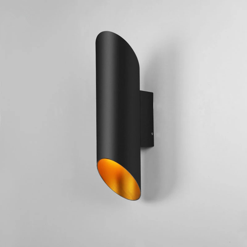 IKVVT Современные светодиодные настенные лампы E27 двухголовый Наклонный столбец