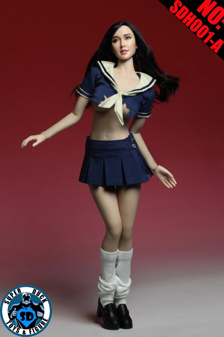 Азиатские женские модели сексуального тела черные/каштановые волосы (ткань не