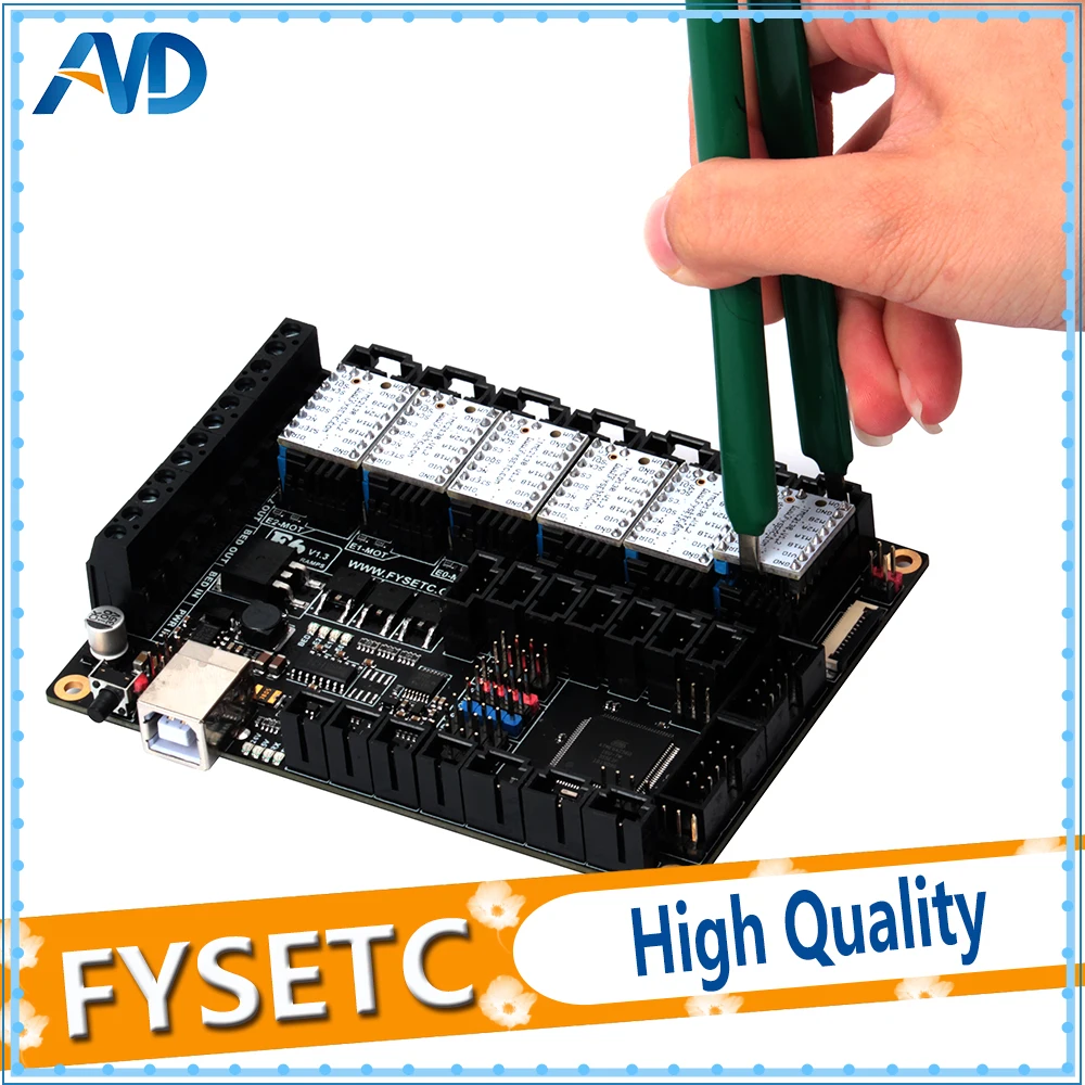 Плата все-в-одном для электроники FYSETC F6 V1.3 системная плата + 6 шт. TMC2130 V1.2