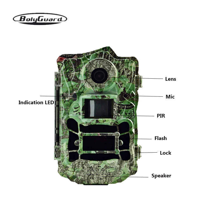 Bolyguard охотничья камера 30MP 1080P HD Trail 120 градусов IR-CUT ночное видение с 940nm низкое