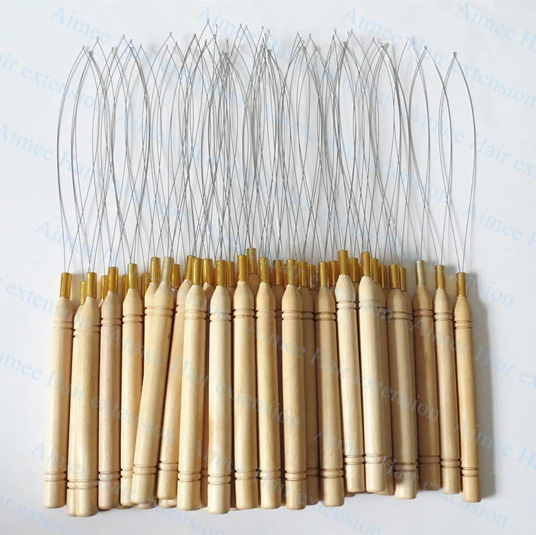 10 шт. микро кольца петля инструмент для нити вытягивая игла используется с