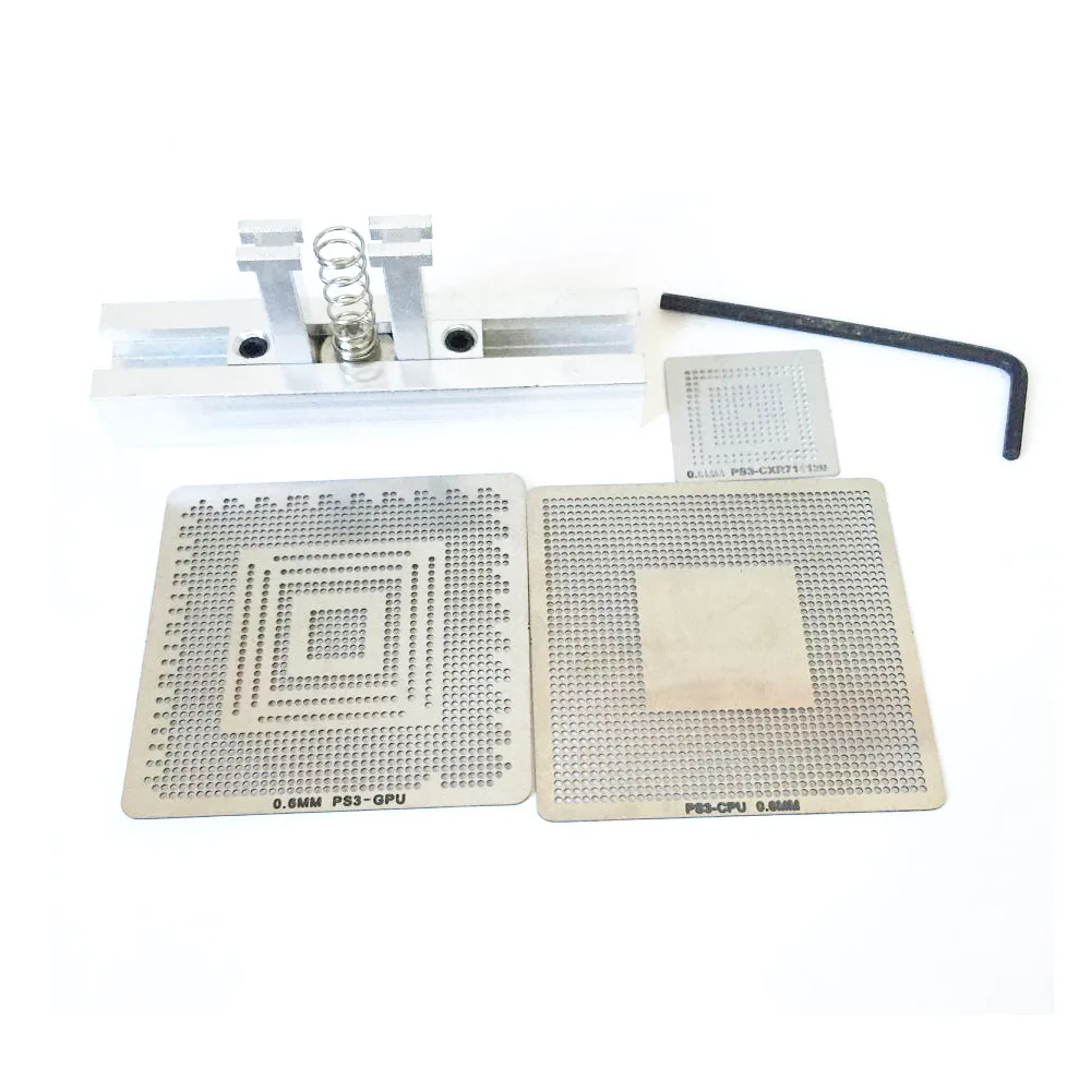 Mini BGA Reballing Stencil Kit for PS3 CPU GPU CXR Repairing with Small Station | Инструменты