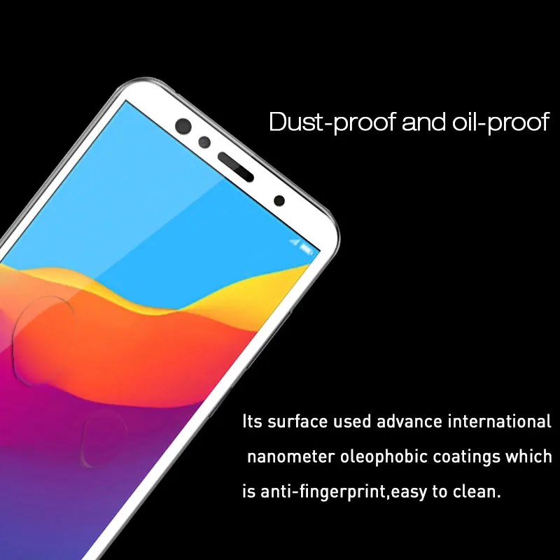 Полное покрытие закаленное стекло для Huawei Y6 Prime 2018 Защитная пленка экрана Y 6