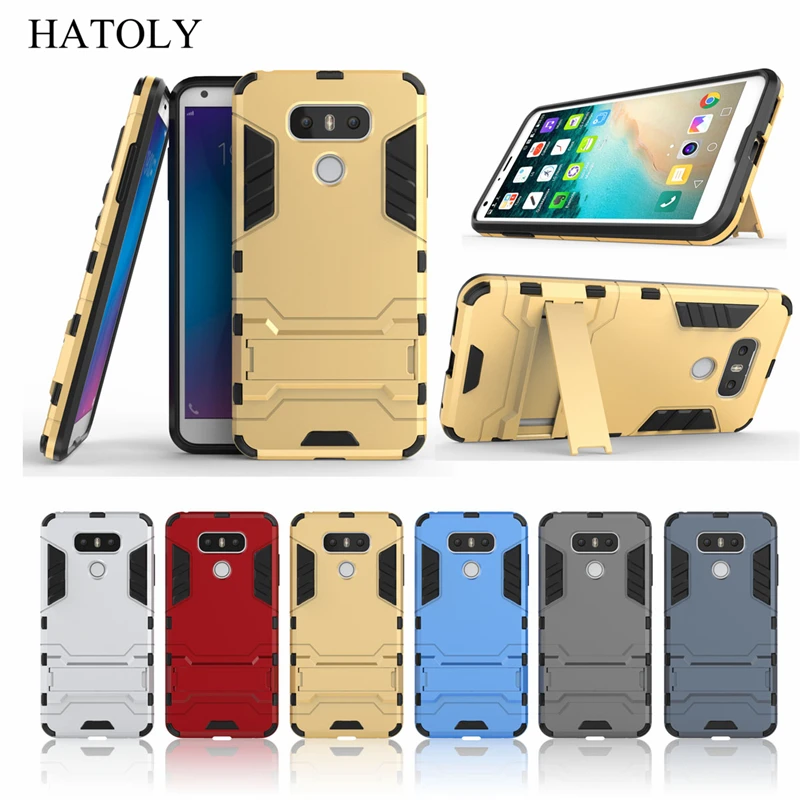 Защитный чехол HATOLY для LG G6 ударопрочный гибридный силиконовый телефона 2017 H870 5 7
