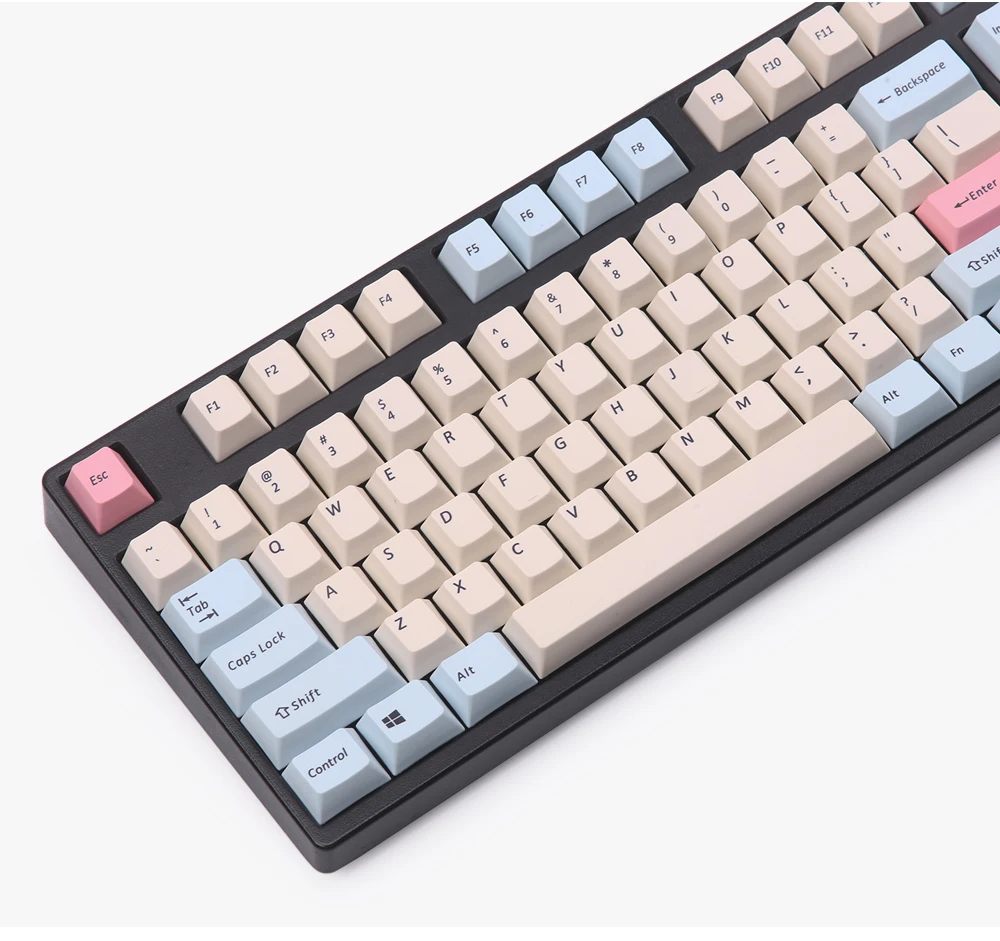 Вишневый профиль keycap краситель субкровать для diy клавиатуры pbt