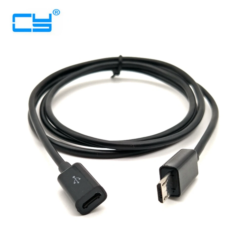 5 PIN MICRO USB удлинитель для мужчин и женщин микро usb кабели Android телефон кабель