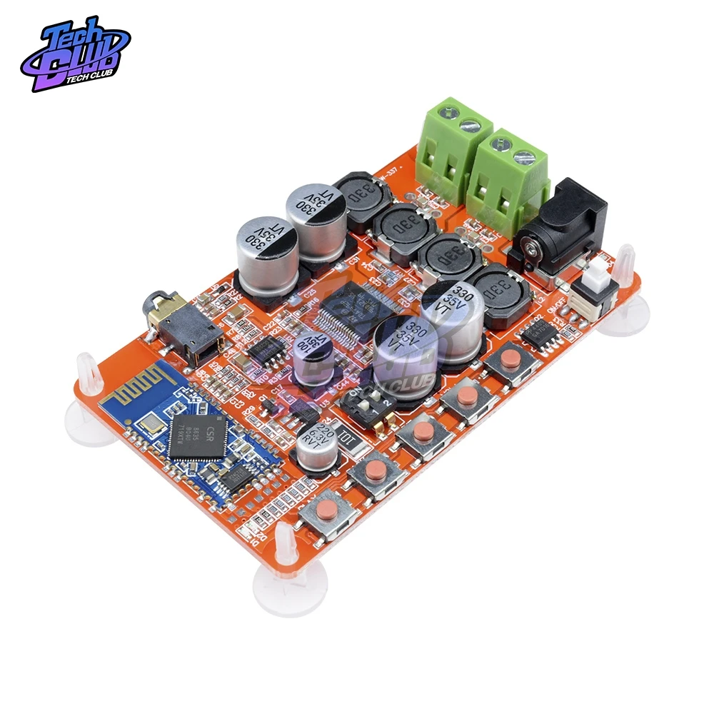 TDA7492P 50 Вт + Bluetooth 4 0 беспроводной цифровой аудиоприемник Плата усилителя Hi-Fi Amp