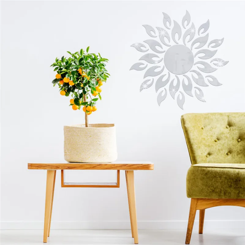 Новинка 2019 настенные стикеры на фоне солнца Стикеры для телевизора аксессуары