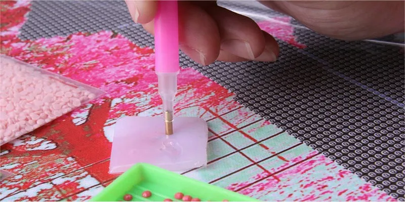 5D поделки алмазов картина крестом животных наклейки с волком Круглый диаманта