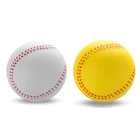 1 шт. универсальные бейсбольные мячи ручной работы из ПВХ и ПУ, верхние жесткие и технические бейсбольные мячи для Софтбола, тренировочные стандартные бейсбольные мячи