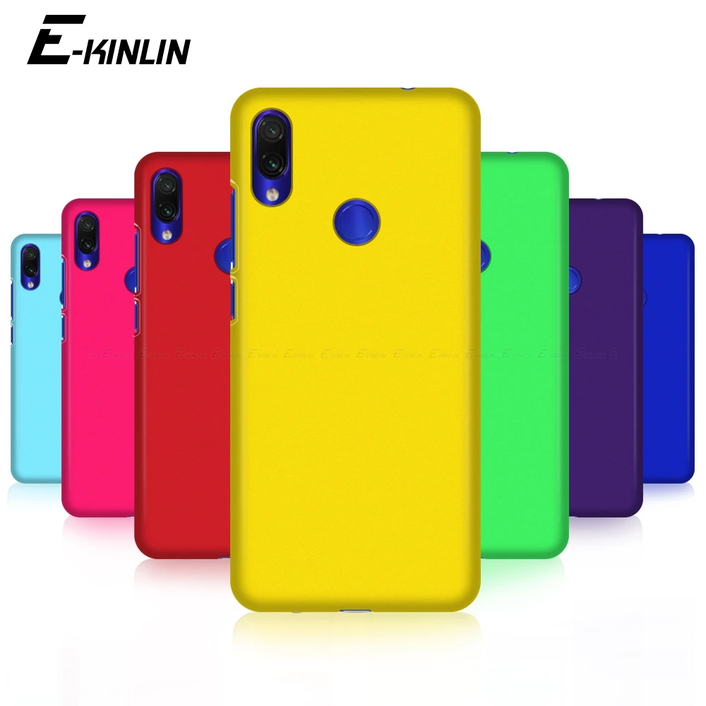 Жесткий ПК матовый чехол для телефона Ультратонкий Пластиковый Чехол Xiaomi Redmi Note 9