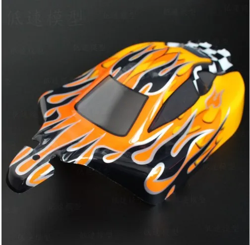 Car shell 1:10 бесконечное HSP 94166 четырёхколёсный вагончик с диск двухскоростной масло off-дорога картина маслом-пинг спортивный автомобиль топливный рамка - Цвет: Car shell
