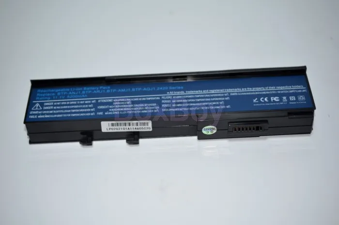 Аккумулятор для ноутбука 4400 мАч Acer BT.00603.044 BT.00604.005 BTP AQJ1 ARJ1 Aspire 3620 2420 5540 5550 5560 Extensa 3100