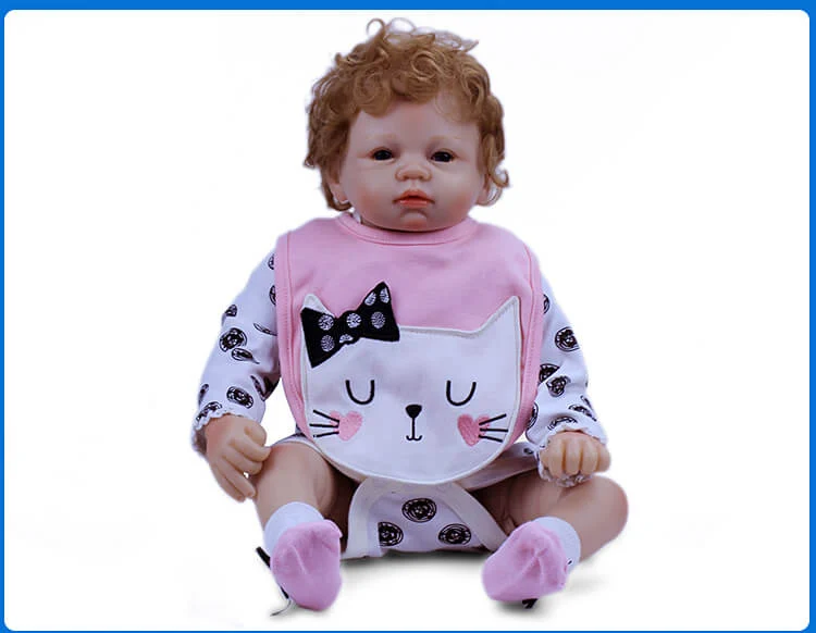 53 см силиконовые куклы Reborn Baby Bebe Alive Реалистичная Boneca Одежда для новорожденных "lifelike" Настоящая Девочка Кукла Reborn День рождения Рождество