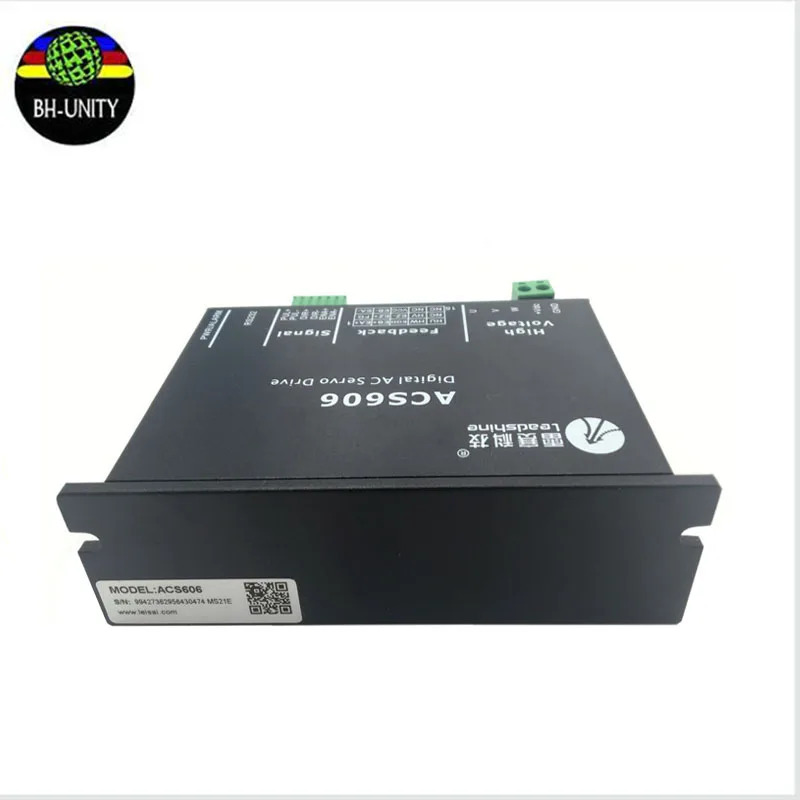 Широкоформатный принтер Leadshine AC servo driver ACS606 работает на 24 60VDC out 200W с BLM57180 1000
