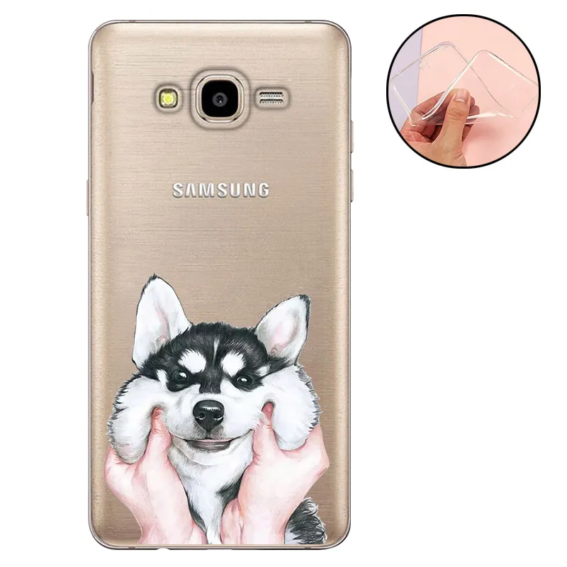 HSQ CROWNPRO Мягкий ТПУ чехол для samsung Galaxy J3 чехол для J320 J320F окрашенный чехол для телефона Funda samsung J3 чехол - Цвет: HSQ