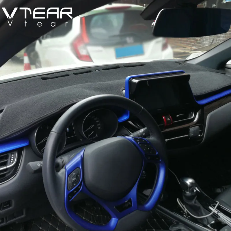 Для Toyota C HR CHR 2017 2018 2019 Приборная панель автомобиля Избегайте светильник pad