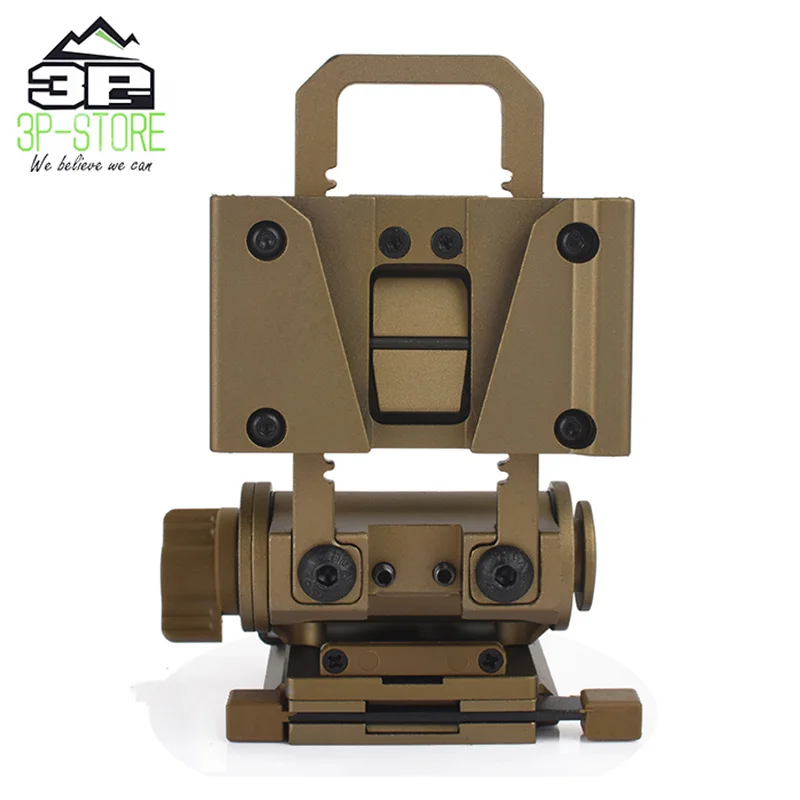 L4 G24 Airsoft Helmet Mount Night Vision Fast OPS Parts NVG Mounting Breakaway Base Adapters Softair WM001-LO | Спорт и развлечения