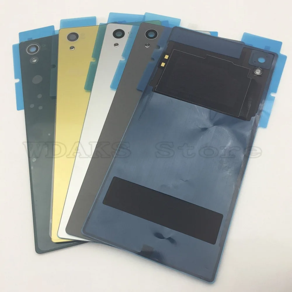 AAA + матовый чехол для sony Xperia Z5 E6603 E6633 E6653 E6683 заднее стекло Крышка батарейного