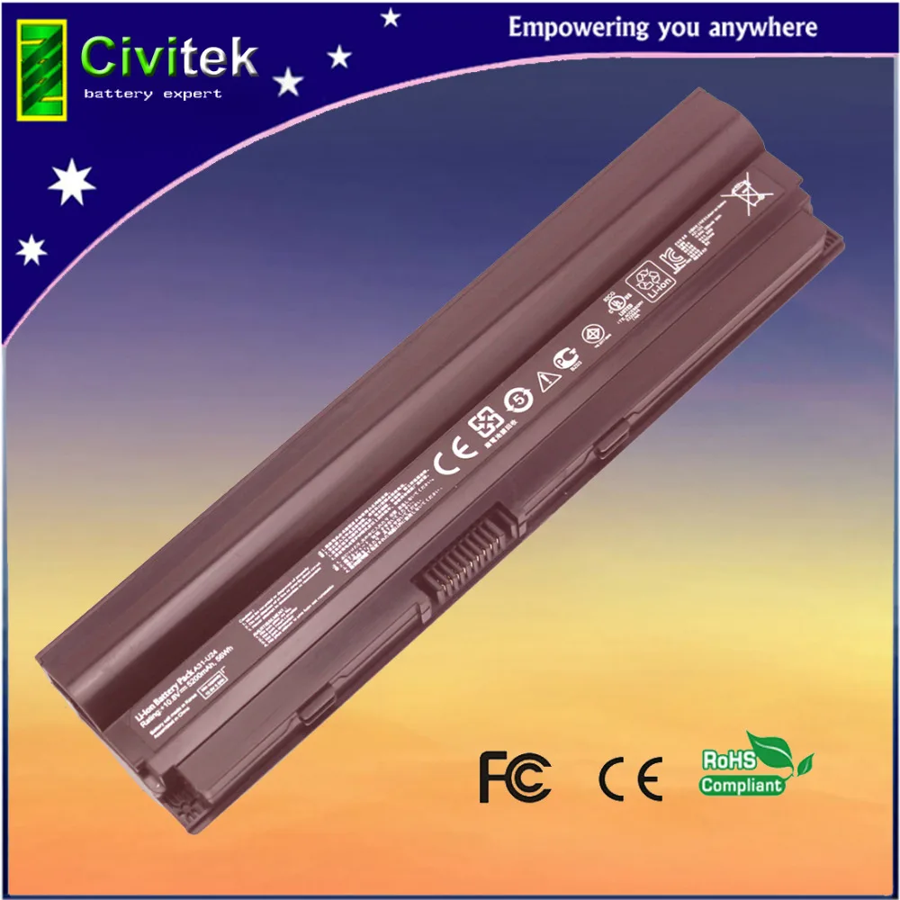 Новый аккумулятор для Asus U24 U24A U24E X24E P24E PX3210 PRO24E A31 A32 U24|battery for asus|asus u24e batteryasus battery |