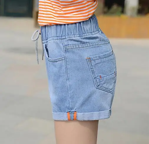 Женские летние свободные трусики с дырками эластичная талия широкие штаны|pants with