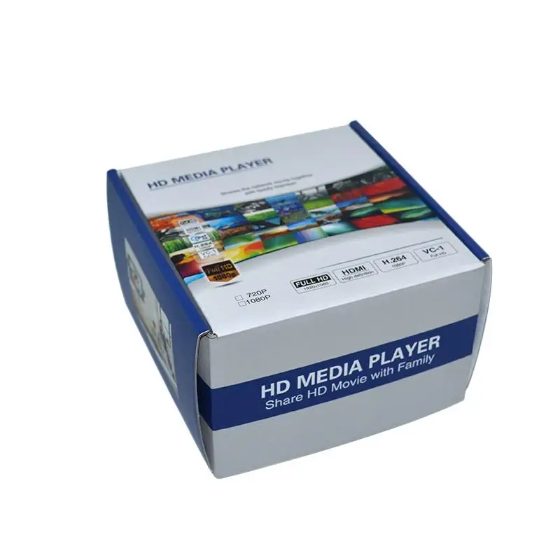 Полный HD1080P мини media player MKV/H.264/rmvb SD/MMC USB2.0 хост внешний hdd медиа плеер с адаптеры