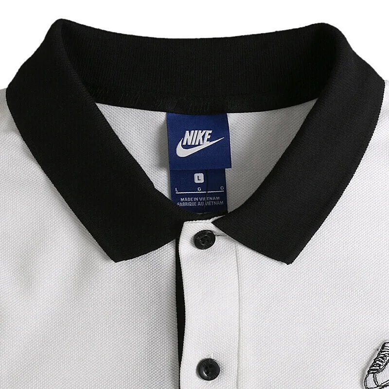 Оригинальное новое поступление NIKE POLO PQ SNKR SNL мужские футболки поло с коротким