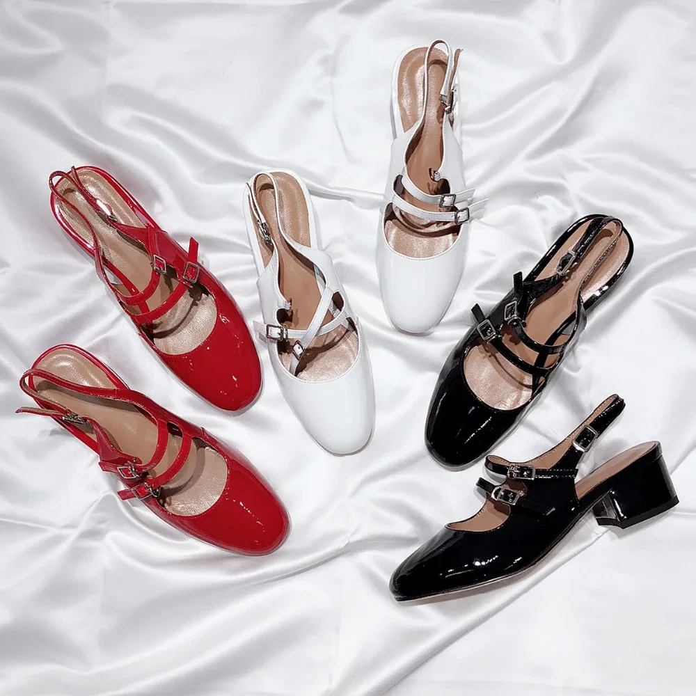 Chic women's buckle strap gladiator sandals 2019 spring summer fashion Mary Janes shoes Women pumps EU35-40 size BY678 | Обувь