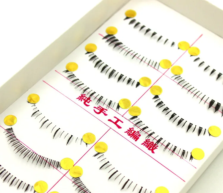 10 стилей накладные Нижние ресницы обычное натуральное наращивание для макияжа