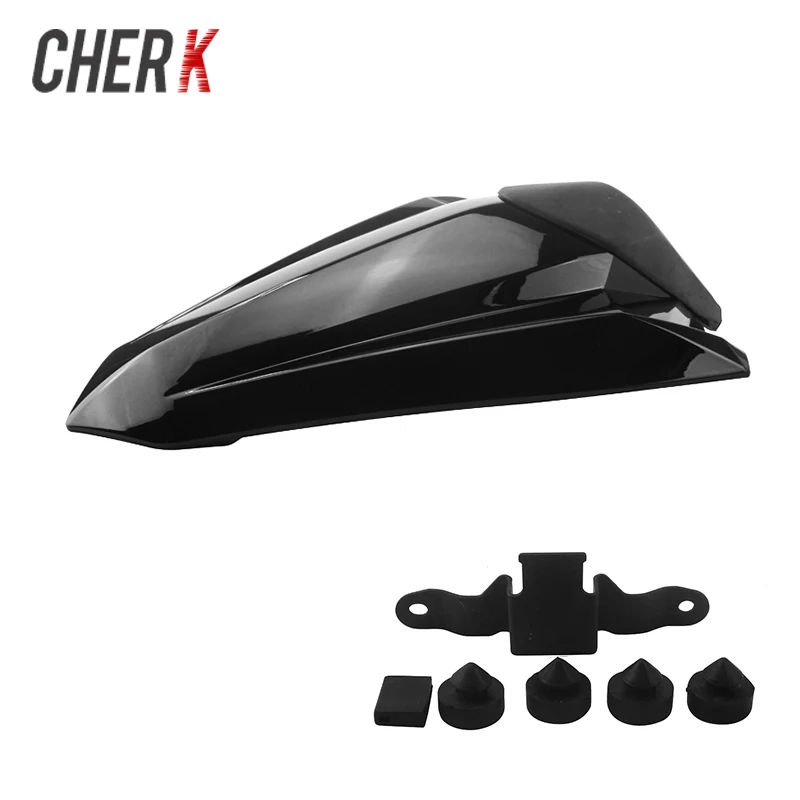 

Черный пластиковый чехол на заднее сиденье для мотоцикла Cherk, Solo Seat Cowl, задний, подходит для Kawasaki Ninja 300 EX300 Z250 2013-2018