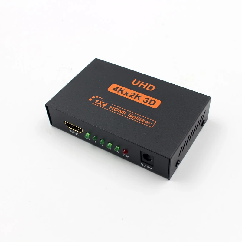 Doitop UHD 4 К * 2 3D 1in4 из 1x4 Порты и разъёмы HDTV Splitter концентратор ретранслятор Усилители