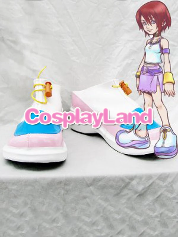 

Саги на заказ Kingdom Hearts Kairi, обувь для косплея, Индивидуальный размер, аниме, ботинки для вечеринки, костюм