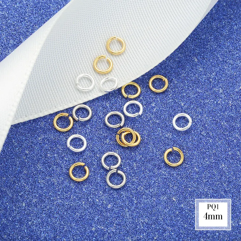 ZHUKOU 200 шт./лот 4 5 6 7 8 переходные кольца золотого цвета разъемные для самодельных