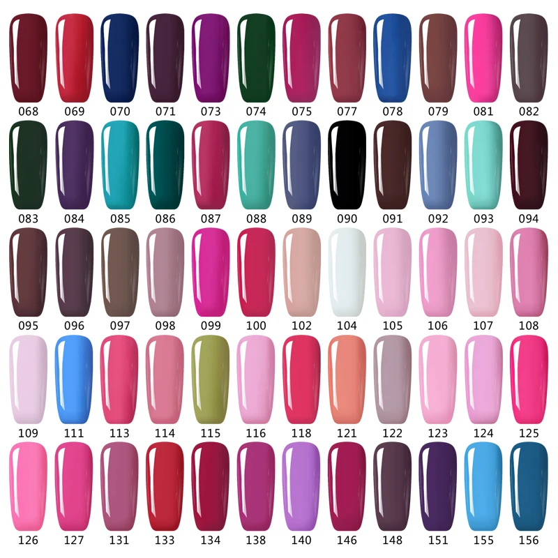 

Soak Off Gel Nail Polish High Quality Gel Lacquer UV Nail Gel For Nail Gel Primer 6 Pcs Big Bottle Amazing Beautiful Color