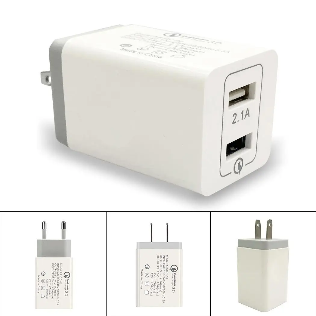 Двойной USB адаптер для быстрой зарядки зарядное устройство внутреннего