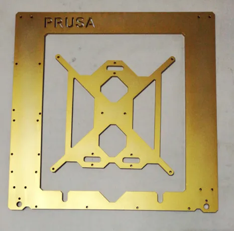 Prusa i3 ремонт 6 мм комплект алюминиевой рамы черный/серебристый/красный/золотой
