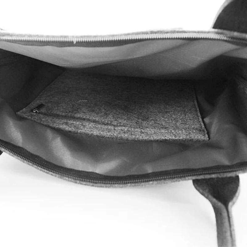 Сумка тоут из фетра для ноутбука 13 дюймов с кошкой женская сумка портфель
