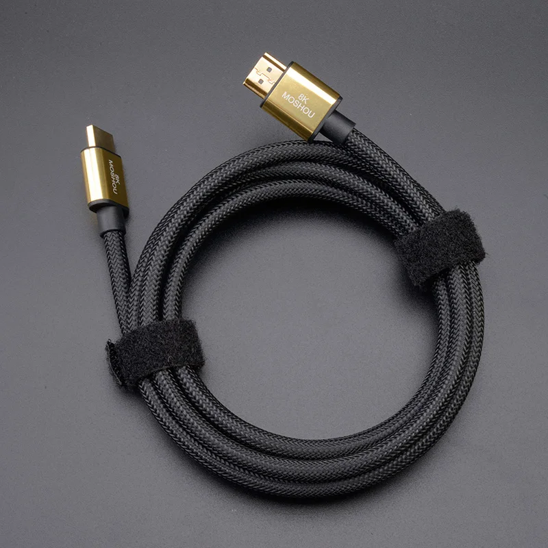 HDMI 2,1 кабели 8 к 60 Гц 4 к 120 Гц MOSHOU 48 Гбит/с Полоса пропускания ARC видео шнур для усилителя ТВ высокой четкости мультимедийный интерфейс