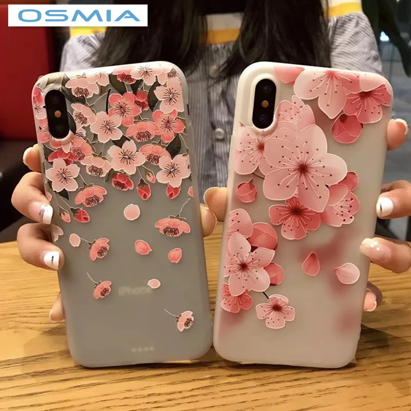 Osmia помощи ТПУ чехол для iPhone 7 8 7/8 Plus ультра тонкий скраб силиконовые Телефонные