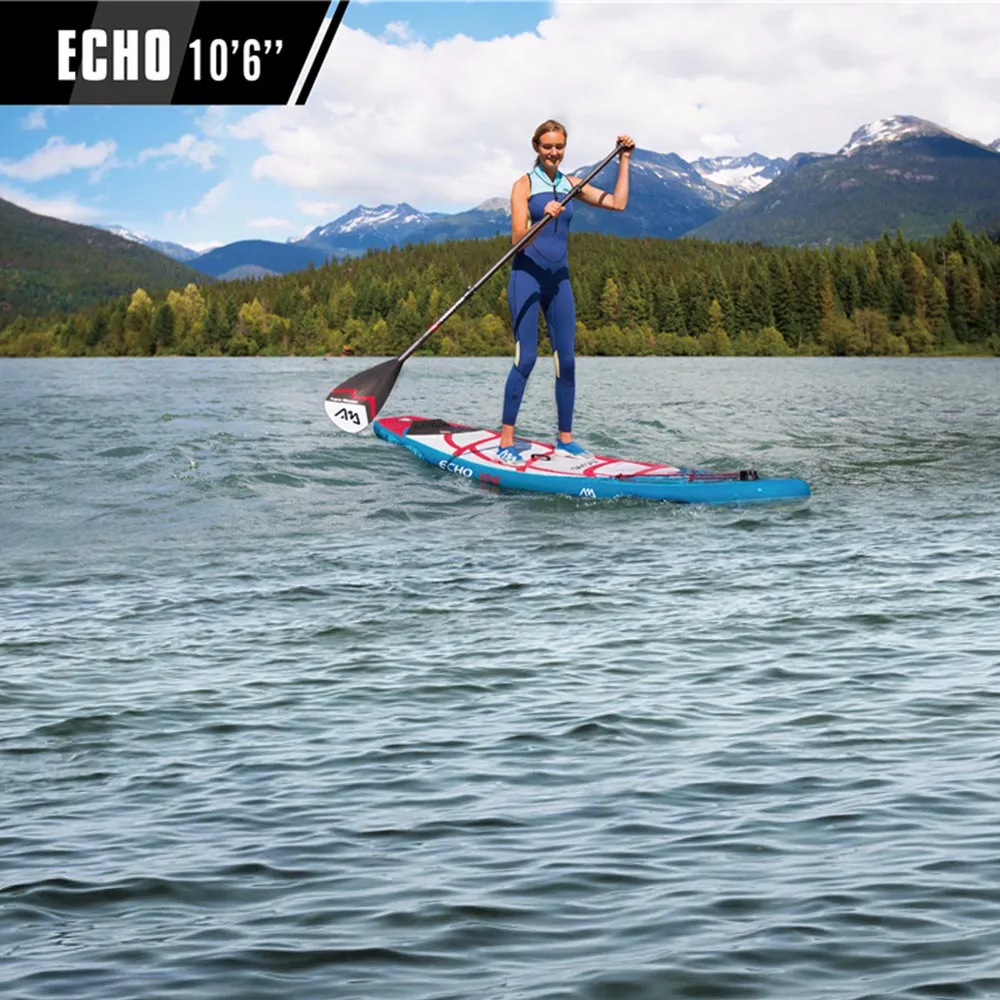 Надувная доска для серфинга Aqua Marina Thrive Echo 10'" B, складная надувная доска для серфинга, доска для Каяка, весло для серфинга, Прямая поставка
