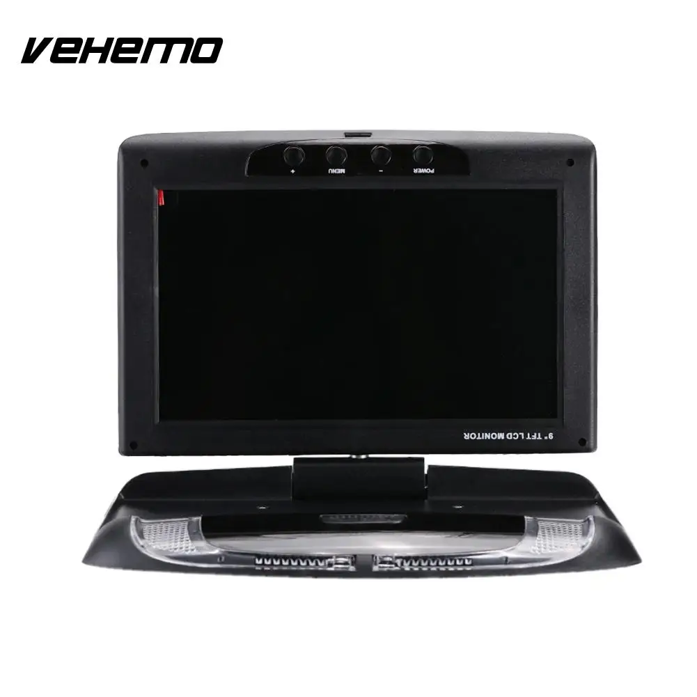 Vehemo 9 дюймовый Автомобильный дисплей автомобильный DVD монитор откидной с