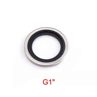 g1 bsp self centering metal rubber bonded drain plug oil o ring washer seal