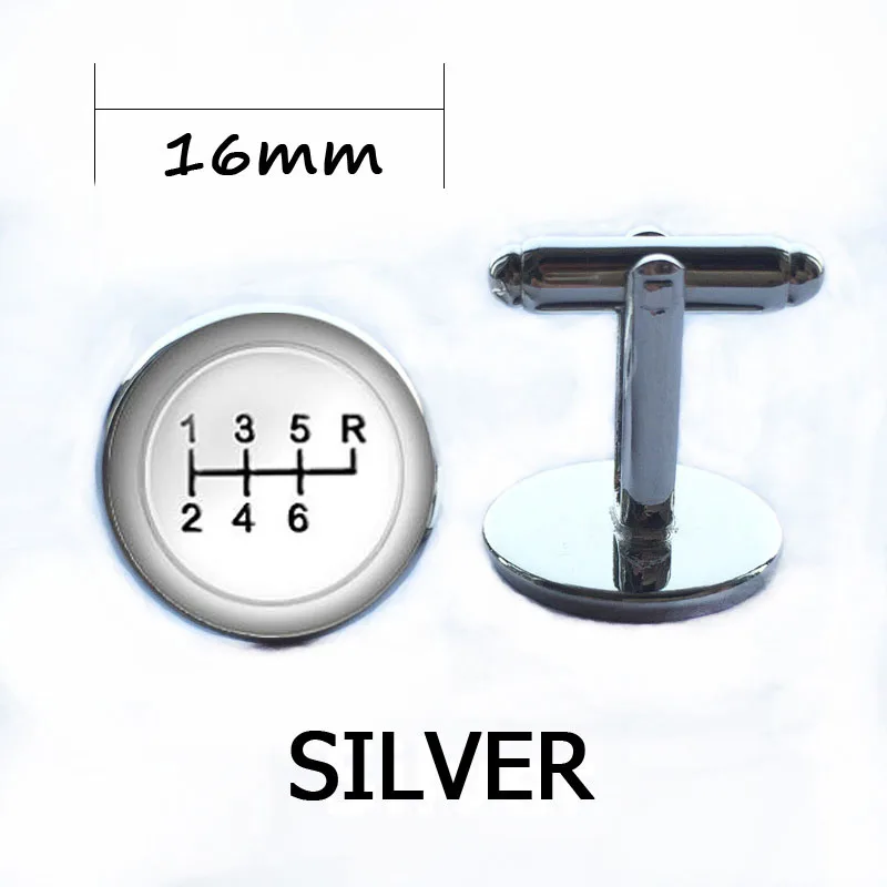 Hight Quality Gear Stick Cufflinks Silver Color Cars Transmission Retro CuffLinks Mens Wedding Event Accessories Shift Gift | Украшения и