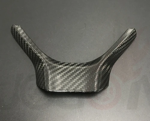 A 1pc Выхлопной трубы из углеродного волокна для Lexus ES300 ES350 GS300 GS350 GS450 RX350 RX450 LX570- автомобиль укладка рулевое колесо covor отделка Стикеры - Цвет: A 1pc