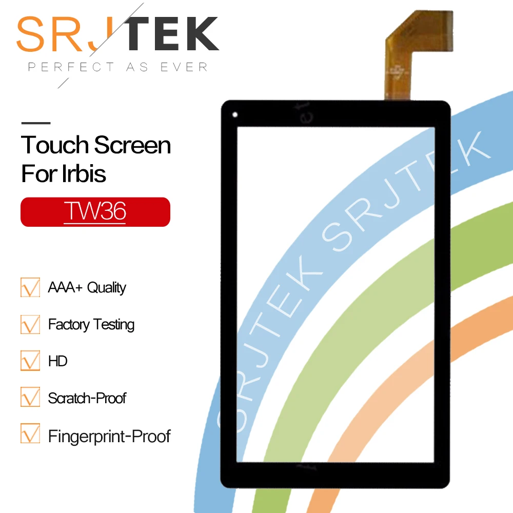 Srjtek 8.9&quot inch Touch Screen for Irbis TW36 Touchscreen Lens Digitizer Sensor Glass Tablet PC Black Replacement Parts | Компьютеры и