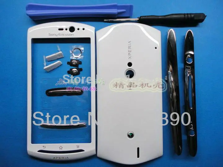 Полное покрытие батареи Крышка клавиатуры Корпус для sony Ericsson Xperia NEO V MT11i MT15