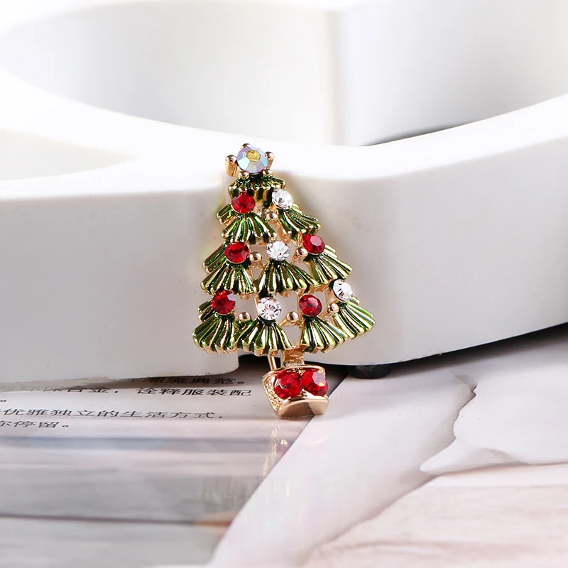 Duohan бренд Рождество дерево Дизайн брошь аксессуар доступен для Для мужчин и